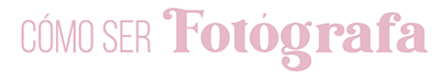 Logo Como ser Fotógrafa